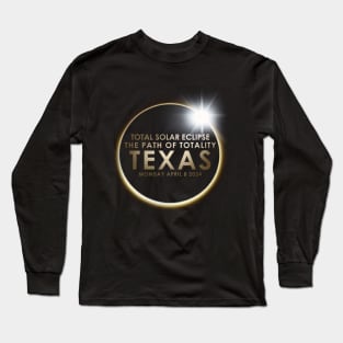 eclipse texas Long Sleeve T-Shirt